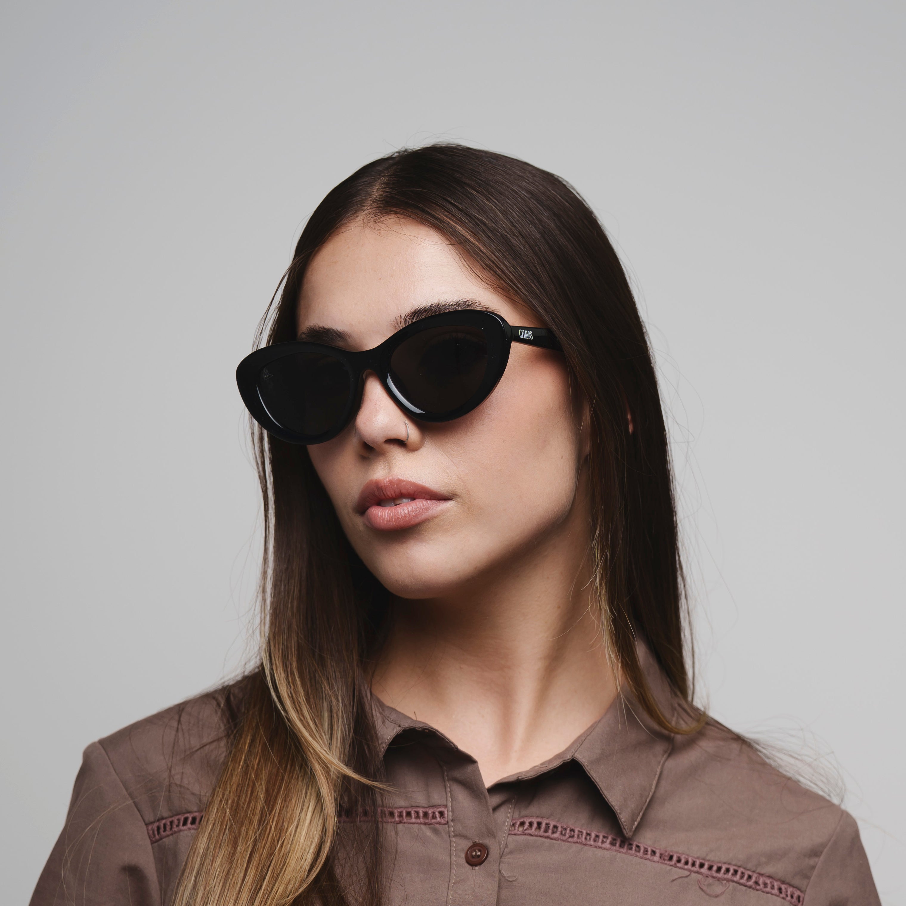 Aretha Polarized Black