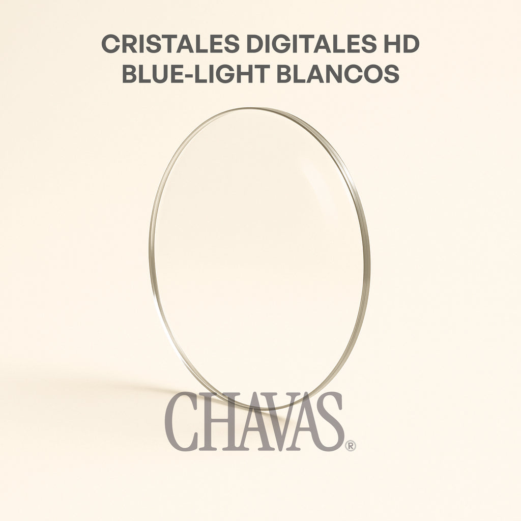 Cristales Graduados Digitales HD Blue Light Blancos (laboratorio)