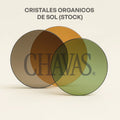 Cristales Graduados Organicos Clasicos Sol (Stock)